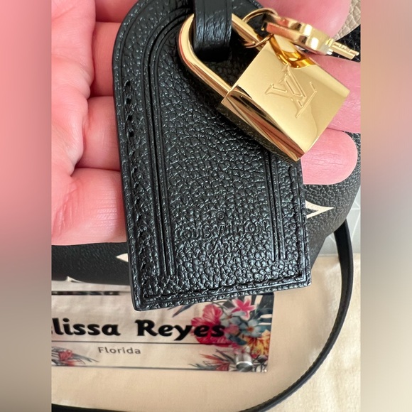 Louis Vuitton Grand Palais Bicolor Monogram Empreinte Black Beige - Picture 6 of 16